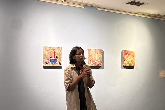 Pameran tunggal sakde oka di ARTOTEL Thamrin Jakarta