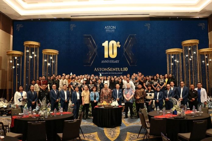 Aston Sentul Rayakan 10 Tahun Perjalanannya