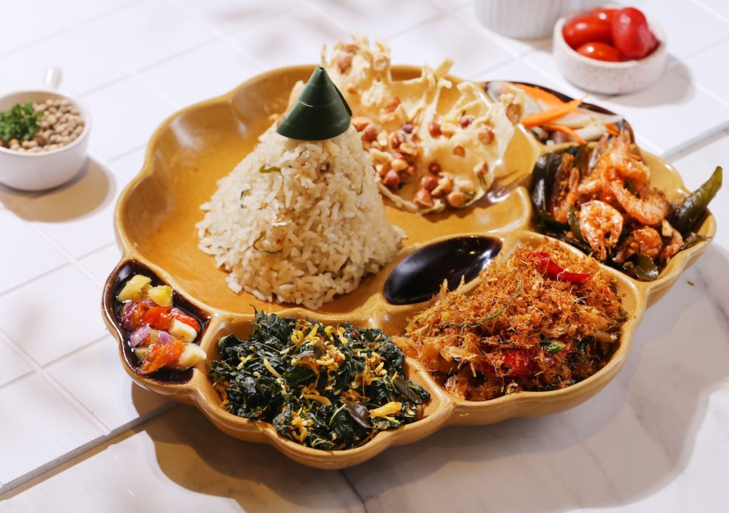 Menu nusantara di pastis jakarta Oakwood Suites Kuningan Jakarta