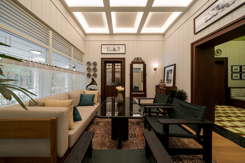 Ruang Tamu Uma Oma Heritage Menteng