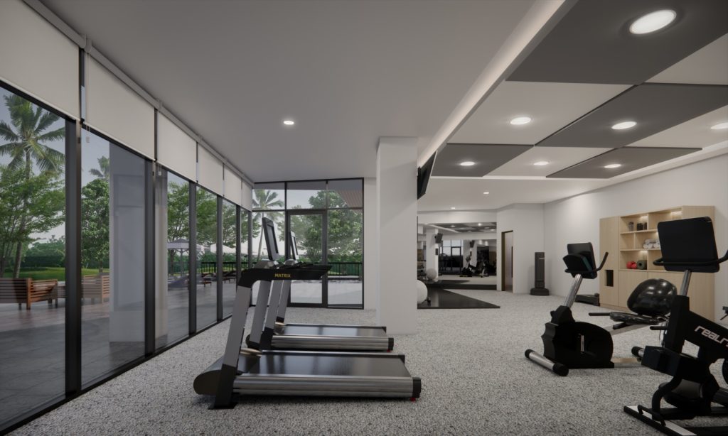 Fitness Center Courtyard by Marriott Manado