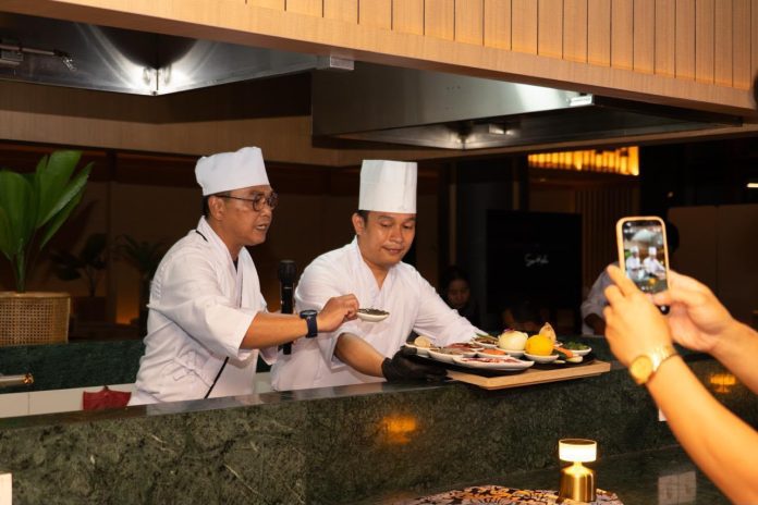 Japanese pop up kitchen Swiss-Belresort Dago Heritage Bandung