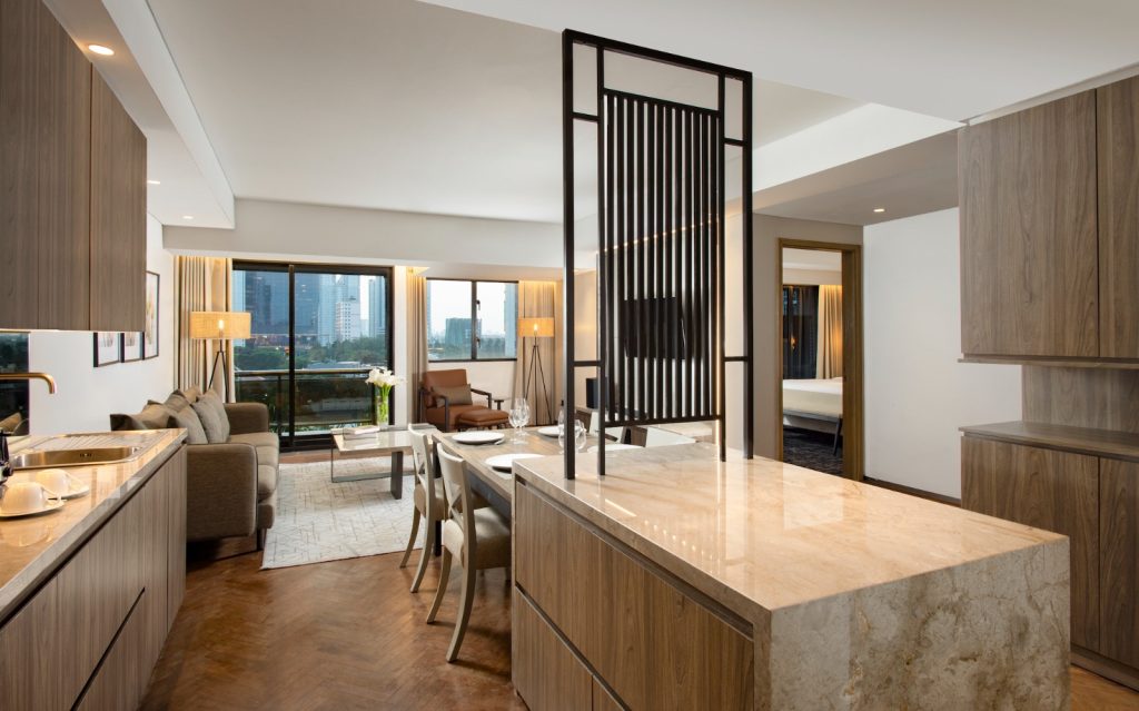 Oakwood Suites Kuningan Jakarta - Two Bedroom Premier - Kitchen_2