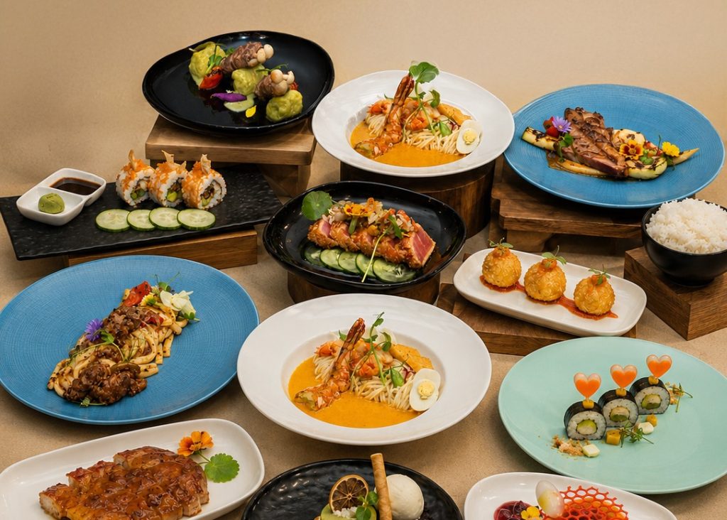 menu makanan di LUME Swiss-Belresidences Kalibata