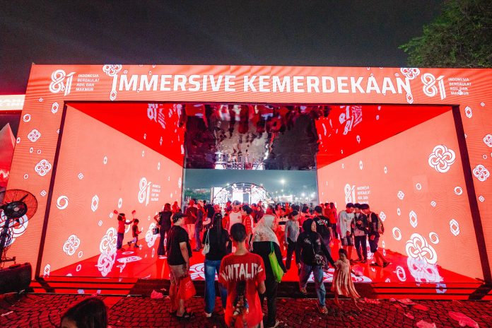 Immersive Show kemerdekaan ri