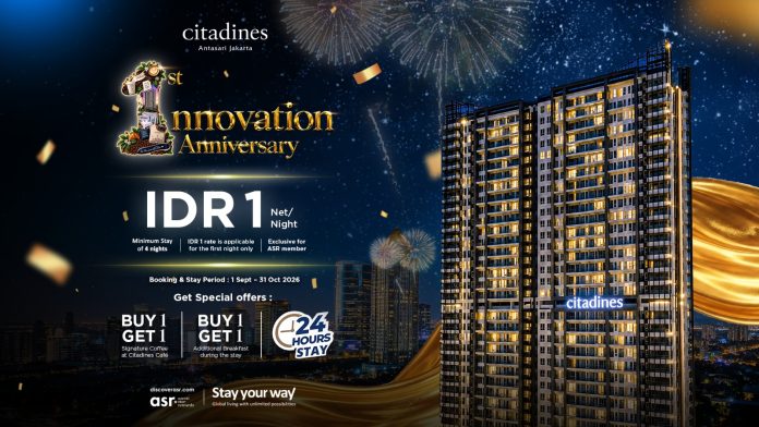 Citadines Antasari Jakarta Rayakan Satu Tahun Perjalanan dengan 1nnovation Anniversary