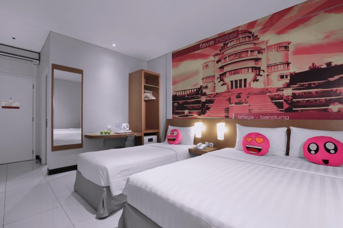 Family Room di fave hotel Braga Bandung