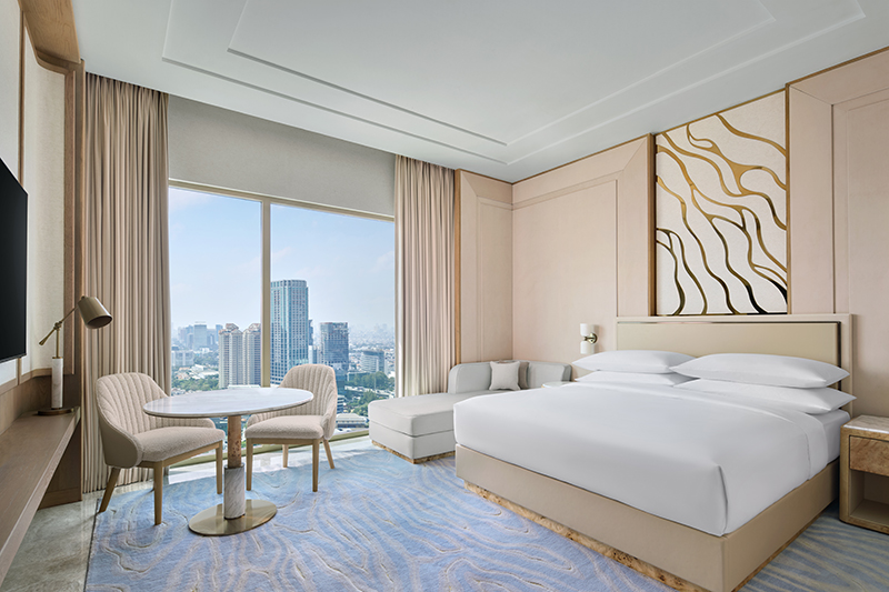 kamar Jakarta Marriott Hotel Gelora (3)